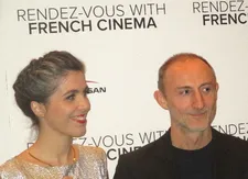 Eva Husson with Valley Of Love director Guillaume Nicloux